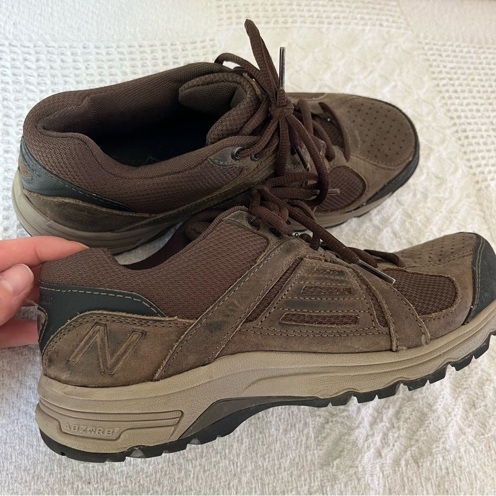 New Balance women’s size 9 tennis shoes 959 brown neutral chunky suede hiking - Picture 9 of 9